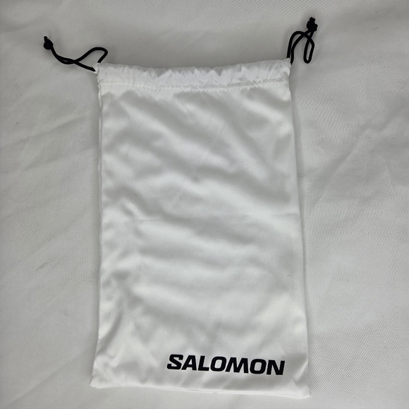 Salomon Other - Salomon 9" X 6" Aprox In White Drawstring Bag Perfect For Goggles